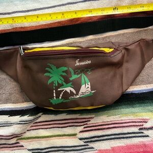 Vintage Fanny pack Brown Jamaica Belt Bag